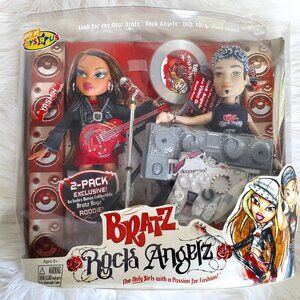 Bratz Rock Angelz Collectible 2 Pack Yasmin & Eitan Exclusive Dolls